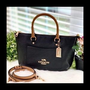COACH Mini Emma Satchel Purse